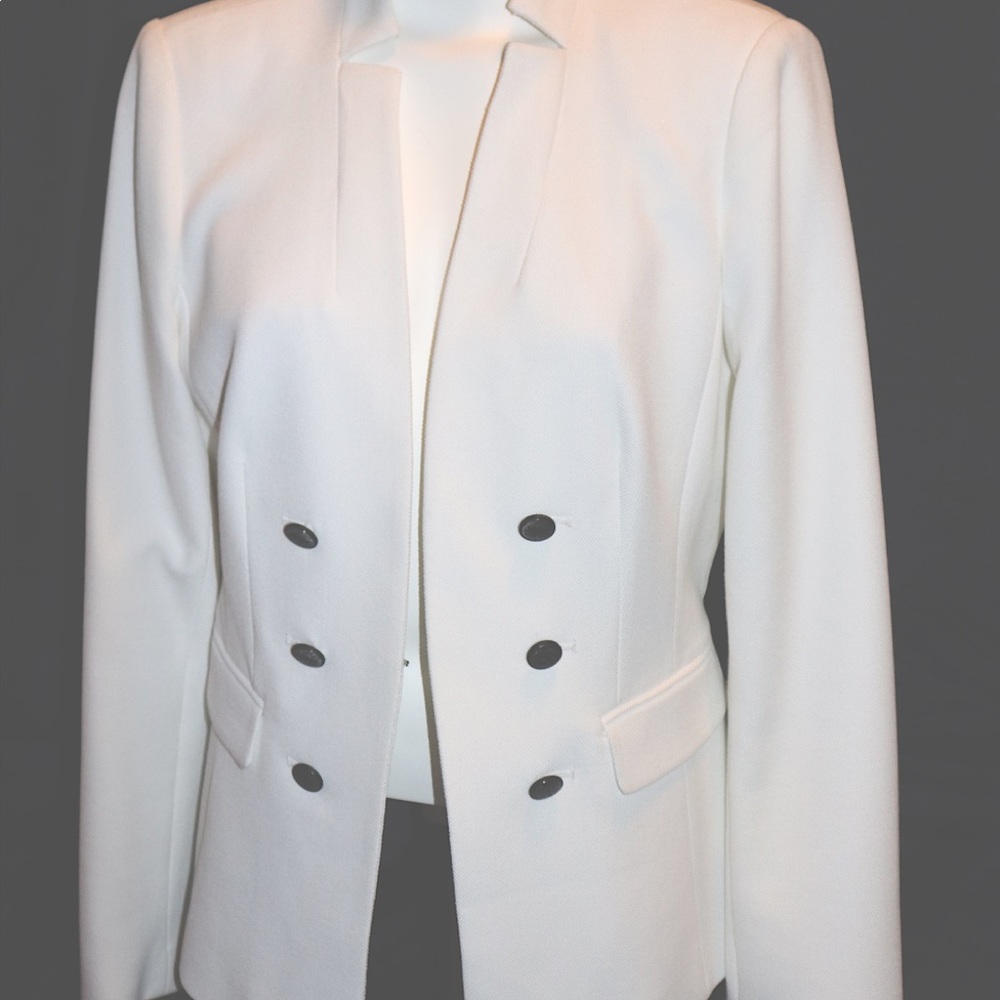 WHBM white jacket